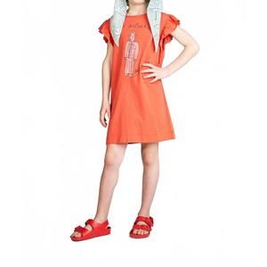 NEW THE ANIMALS OBSERVATORY kids mysterious man dress in orange